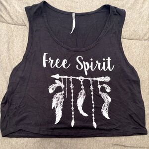 NWOT Free Spirit Cropped Tank